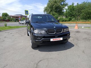 2005 BMW X5 4.4i I (E53) Рестайлинг, чёрный, 750000 рублей, вид 3