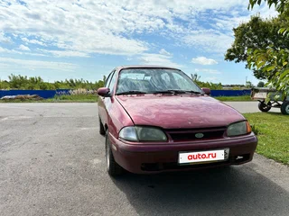 1996 Kia Avella, красный, 30000 рублей, вид 2