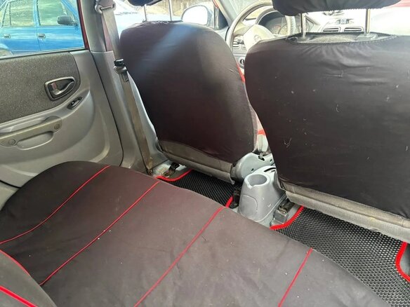 2006 Hyundai Accent ТагАЗ II, красный, 185000 рублей - вид 9