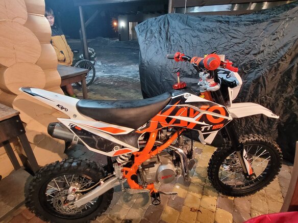 2024 Kayo Basic TT125, оранжевый, 95000 рублей - вид 3