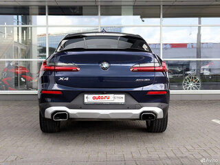 2021 BMW X4 30i II (G02) Рестайлинг, синий, 5300000 рублей, вид 5
