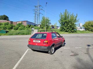 1989 Volkswagen Golf II, красный, 100000 рублей, вид 5