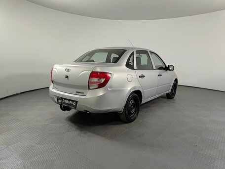 2013 Lada (ВАЗ) Granta I, серебристый, 215000 рублей, вид 5