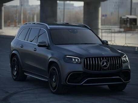 2020 Mercedes-Benz GLS AMG 63 AMG II (X167), серый, 14750000 рублей, вид 3