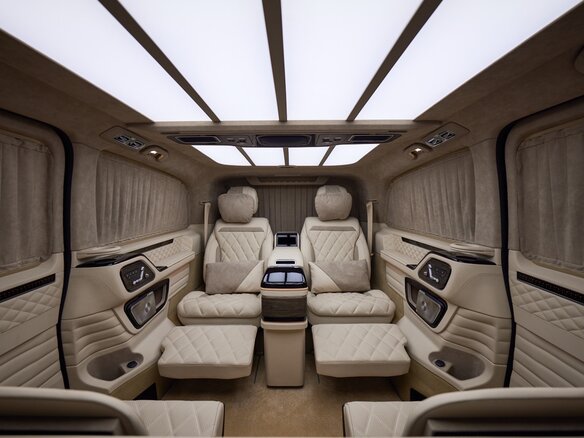 2026 Mercedes-Benz V-Класс Extra Long 300 d экстра длинный III (W447) Рестайлинг 2, чёрный, 37900000 рублей - вид 32