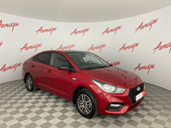 2017 Hyundai Solaris II, красный - вид 6
