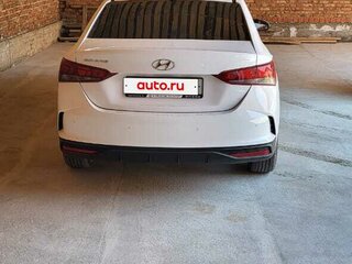 2022 Hyundai Solaris II Рестайлинг, белый, 1850000 рублей, вид 3