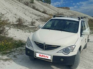 2010 SsangYong Actyon Sports I, белый, 720000 рублей, вид 1
