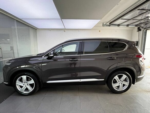 2021 Hyundai Santa Fe IV Рестайлинг, коричневый - вид 7