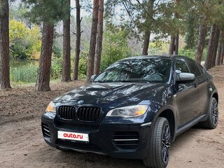 2013 BMW X6 M50d I (E71) Рестайлинг, синий, 2700000 рублей, вид 1