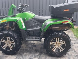 2013 Arctic Cat 700 Series, зелёный, 650000 рублей, вид 3