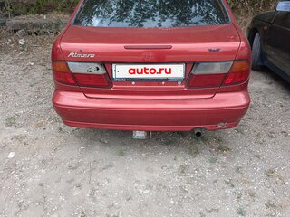 1996 Nissan Almera I (N15), пурпурный, 250000 рублей, вид 1