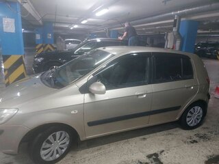 2007 Hyundai Getz I Рестайлинг, бежевый, 425000 рублей, вид 4