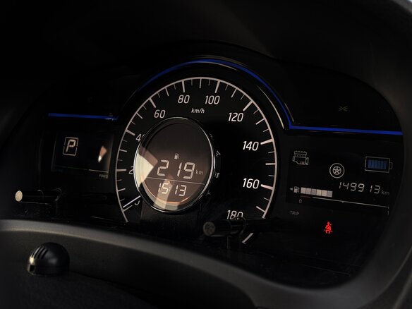 2018 Nissan Note e-Power II Рестайлинг, синий - вид 4