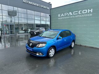 2017 Renault Logan II, синий, 584000 рублей, вид 1