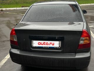 2004 Hyundai Accent ТагАЗ II, серый, 210000 рублей, вид 4