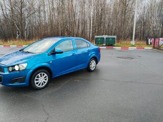 2013 Chevrolet Aveo II, синий, 440000 рублей, вид 5