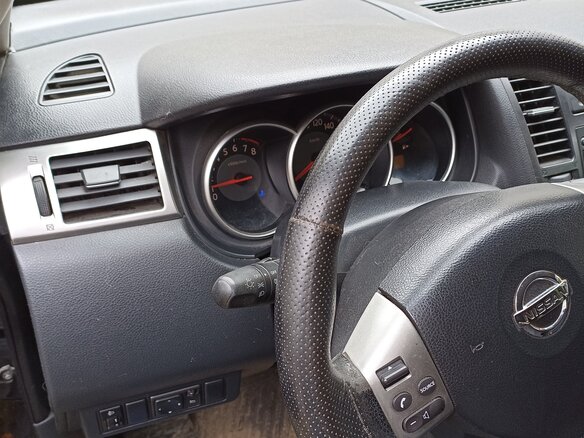 2007 Nissan Tiida I, чёрный, 445000 рублей - вид 12