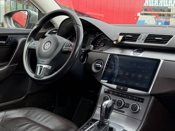 2013 Volkswagen Passat B7, бежевый, 915000 рублей - вид 14