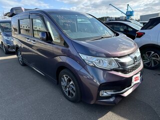 2015 Honda Stepwgn Spada V, фиолетовый, 1820000 рублей, вид 1