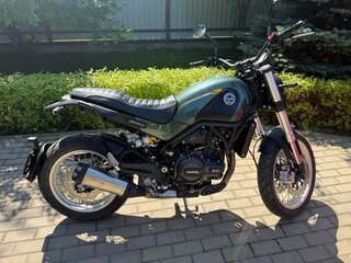 2025 Benelli Leoncino 500 Trail, зелёный, 515000 рублей, вид 1
