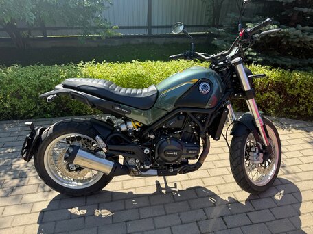 2025 Benelli Leoncino 500 Trail, зелёный, 530000 рублей, вид 1