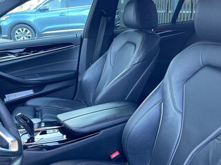 2017 BMW 5 серии 530d xDrive VII (G30/G31/G38), серебристый, 3100000 рублей, вид 4