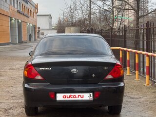 2008 Kia Spectra I Рестайлинг 2, чёрный, 300000 рублей, вид 4
