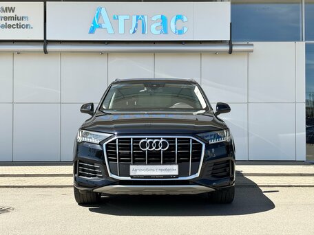 2020 Audi Q7 45 TDI II (4M) Рестайлинг, чёрный, 5990000 рублей, вид 2