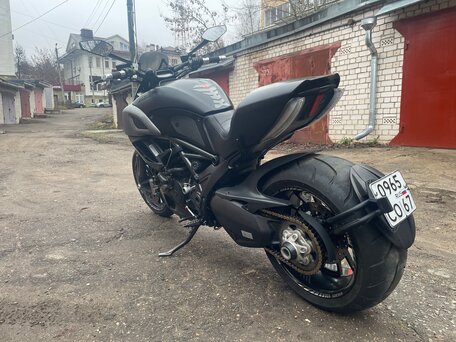 2013 Ducati Diavel, чёрный, 790000 рублей, вид 4