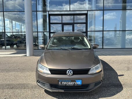2012 Volkswagen Jetta VI, коричневый, 850000 рублей, вид 3