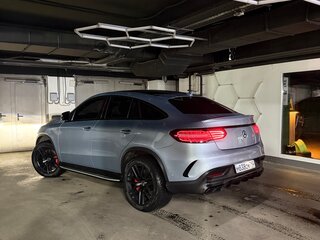 2015 Mercedes-Benz GLE Coupe 450 AMG I (C292), серебристый, 4050000 рублей, вид 1