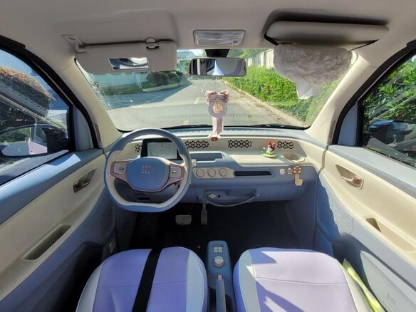 2024 Dongfeng Fengon Mini EV 13.8 kWh, розовый, 879666 рублей - вид 9