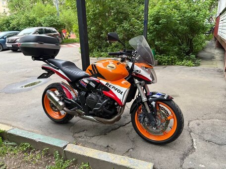 2010 Honda CB 600F Hornet, оранжевый, 430000 рублей, вид 1