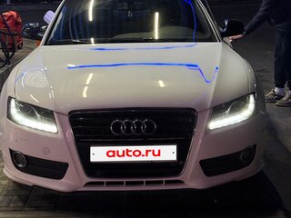 2008 Audi A5 I (8T), белый, 1350000 рублей, вид 2