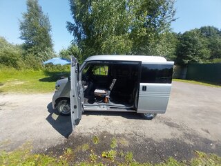 2019 Honda N-VAN, серебристый, 770000 рублей, вид 3