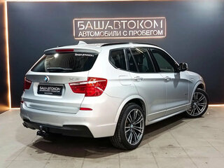 2012 BMW X3 28i xDrive II (F25), серебристый, 1497000 рублей, вид 4
