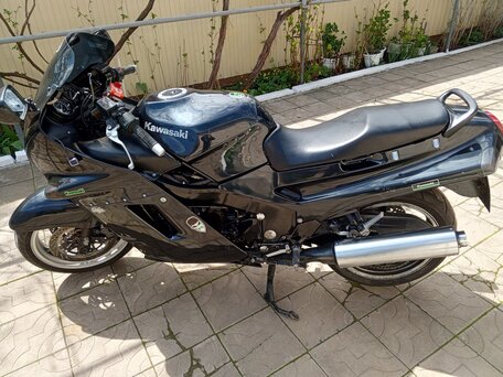1992 Kawasaki ZZR 1100, чёрный, 305000 рублей, вид 3