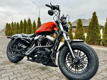 2016 Harley-Davidson Forty-Eight, оранжевый, 990000 рублей, вид 2