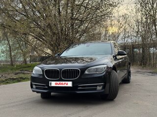 2013 BMW 7 серии 730d xDrive V (F01/F02/F04) Рестайлинг, чёрный, 2250000 рублей, вид 4