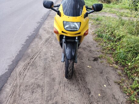 1995 Kawasaki ZZR 400, жёлтый, 170000 рублей, вид 4
