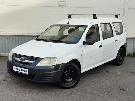 2013 Lada (ВАЗ) Largus I, белый, 300000 рублей, вид 2