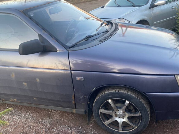 2001 Lada (ВАЗ) 2110, серебристый, 90000 рублей - вид 3