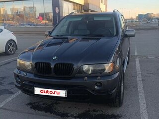 2002 BMW X5 3.0d I (E53), серый, 950000 рублей, вид 4