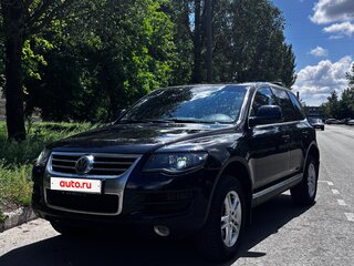 2008 Volkswagen Touareg I Рестайлинг, чёрный, 1250000 рублей, вид 1
