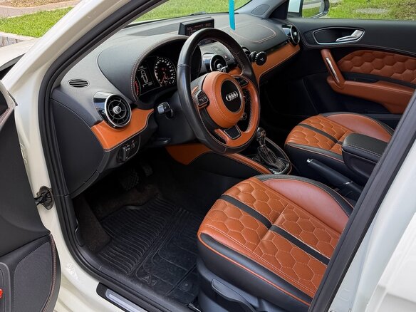 2013 Audi A1 I (8X), белый - вид 5