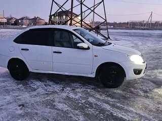 2013 Lada (ВАЗ) Granta I, белый, 405000 рублей, вид 3
