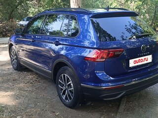 2021 Volkswagen Tiguan II Рестайлинг, синий, 2650000 рублей, вид 4