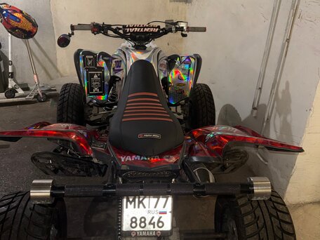 2014 Yamaha Raptor YFM700, серебристый, 1250000 рублей, вид 5