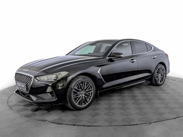 2020 Genesis G70 I, чёрный, 3100000 рублей